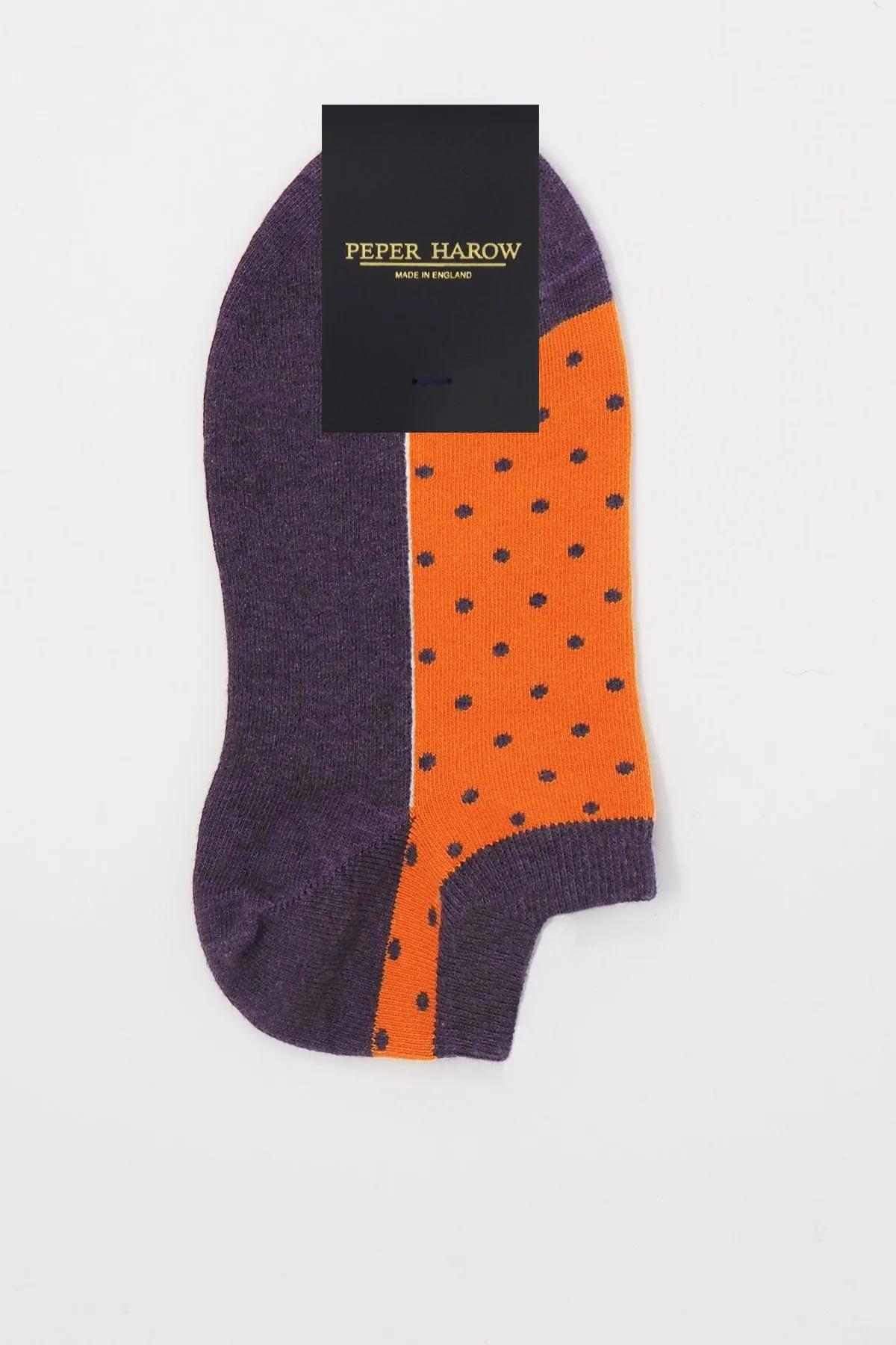 Polka Women's Organic Trainer Socks | Berry