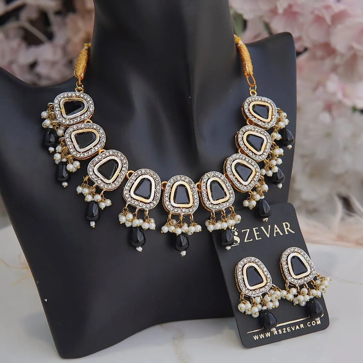 Precious Gemstone Necklace Set