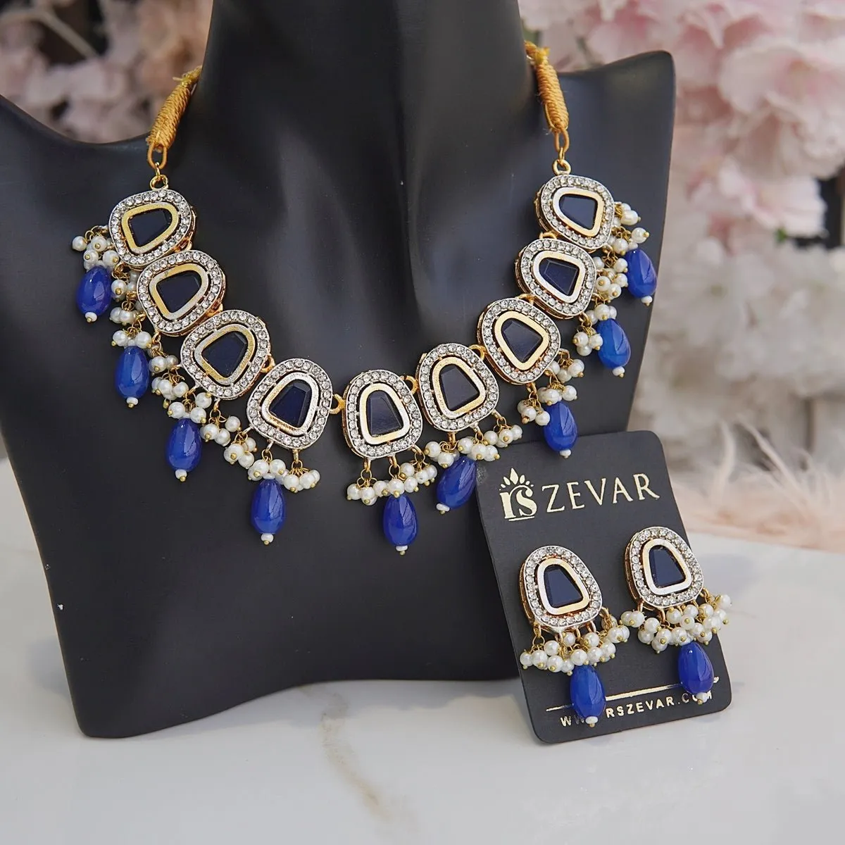 Precious Gemstone Necklace Set