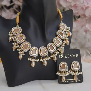Precious Gemstone Necklace Set