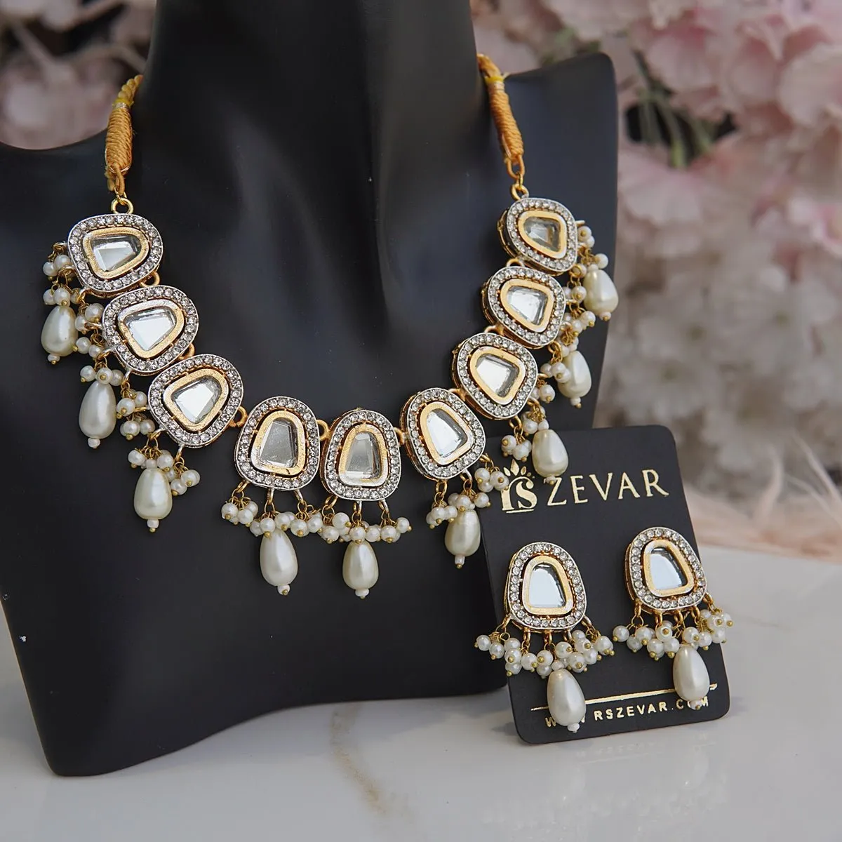 Precious Gemstone Necklace Set