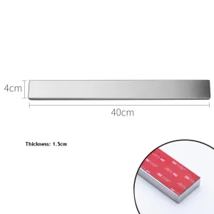 Professional Magnetic Knife Strip Stainless Steel Magnetic Knife Holder Rack Kitchen Knife Bar 30 40 50 cm