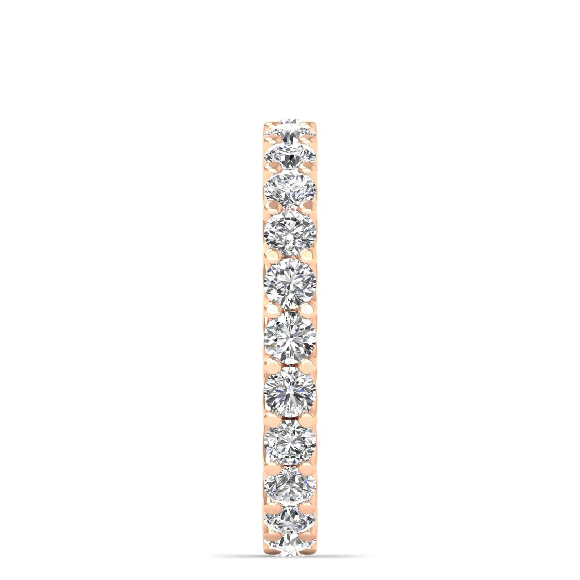 Prong-Setting Lab Diamond Eternity Band