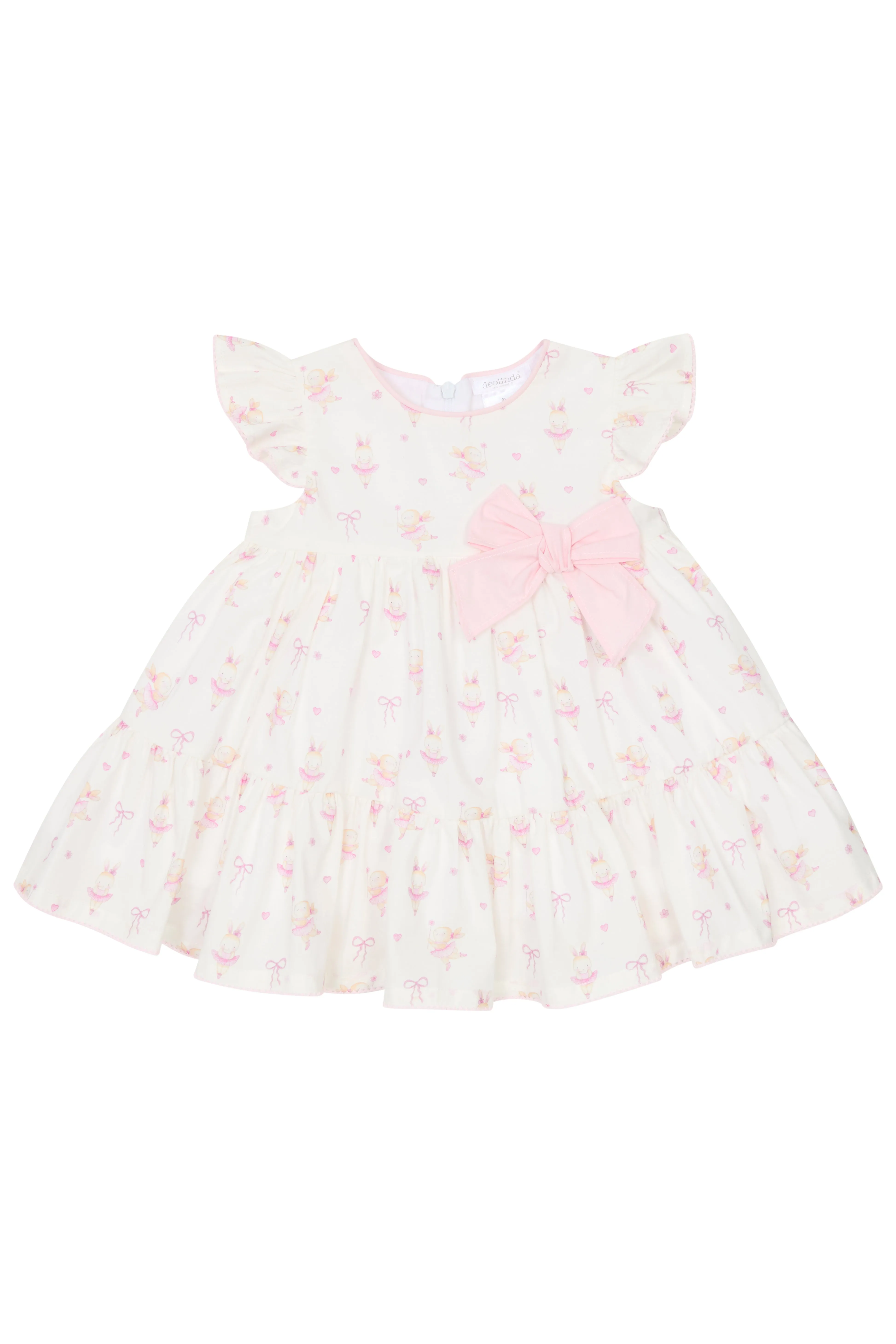 "Clover" Pink Ballerina Bunny Dress