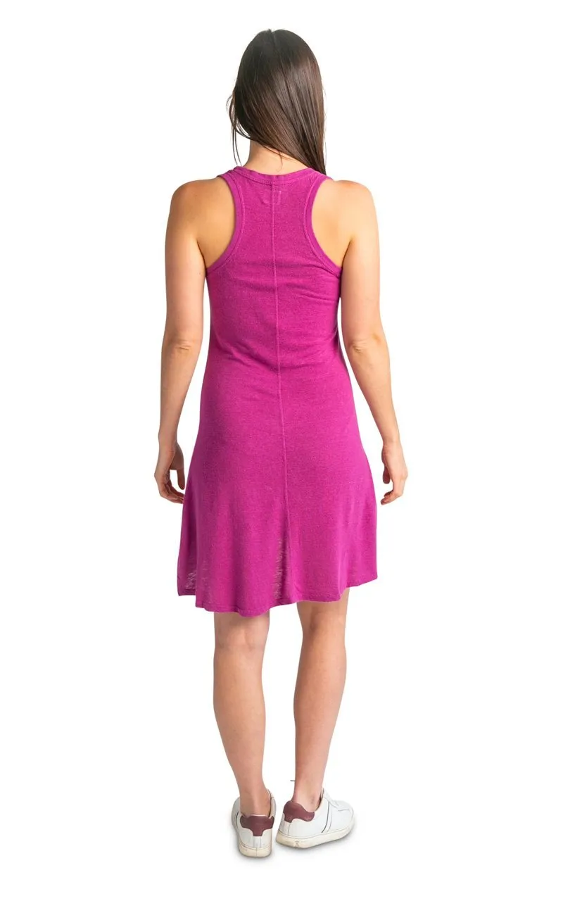 Racer Back Hemp Tank Dress