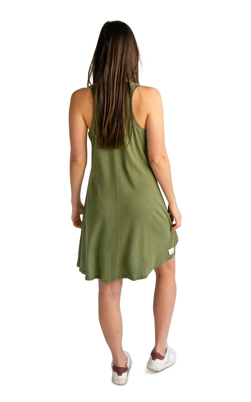 Racer Back Hemp Tank Dress