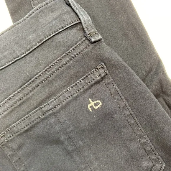 Rag &amp; Bone Cotton Modal Black Legging Soft Stretch Jeggings