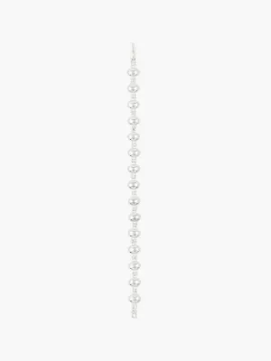Reflection Oval Bracelet - Silver