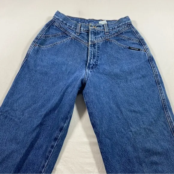 Rocky Mountain Jeans Bootcut Bareback 28-7 Cowgirl High Rise Classic Blue Jeans
