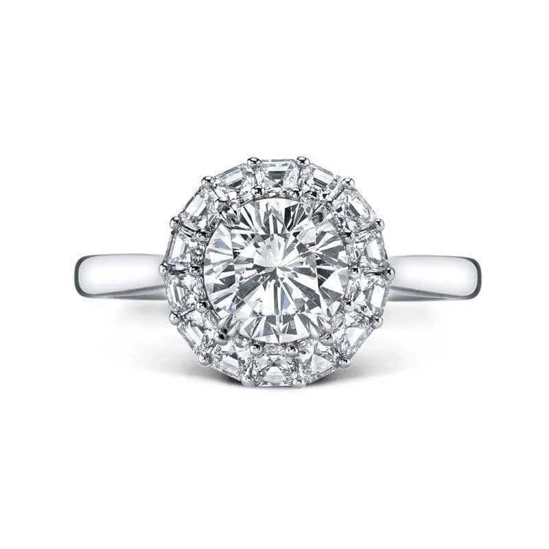 Round Brilliant Cut Diamond Ring
