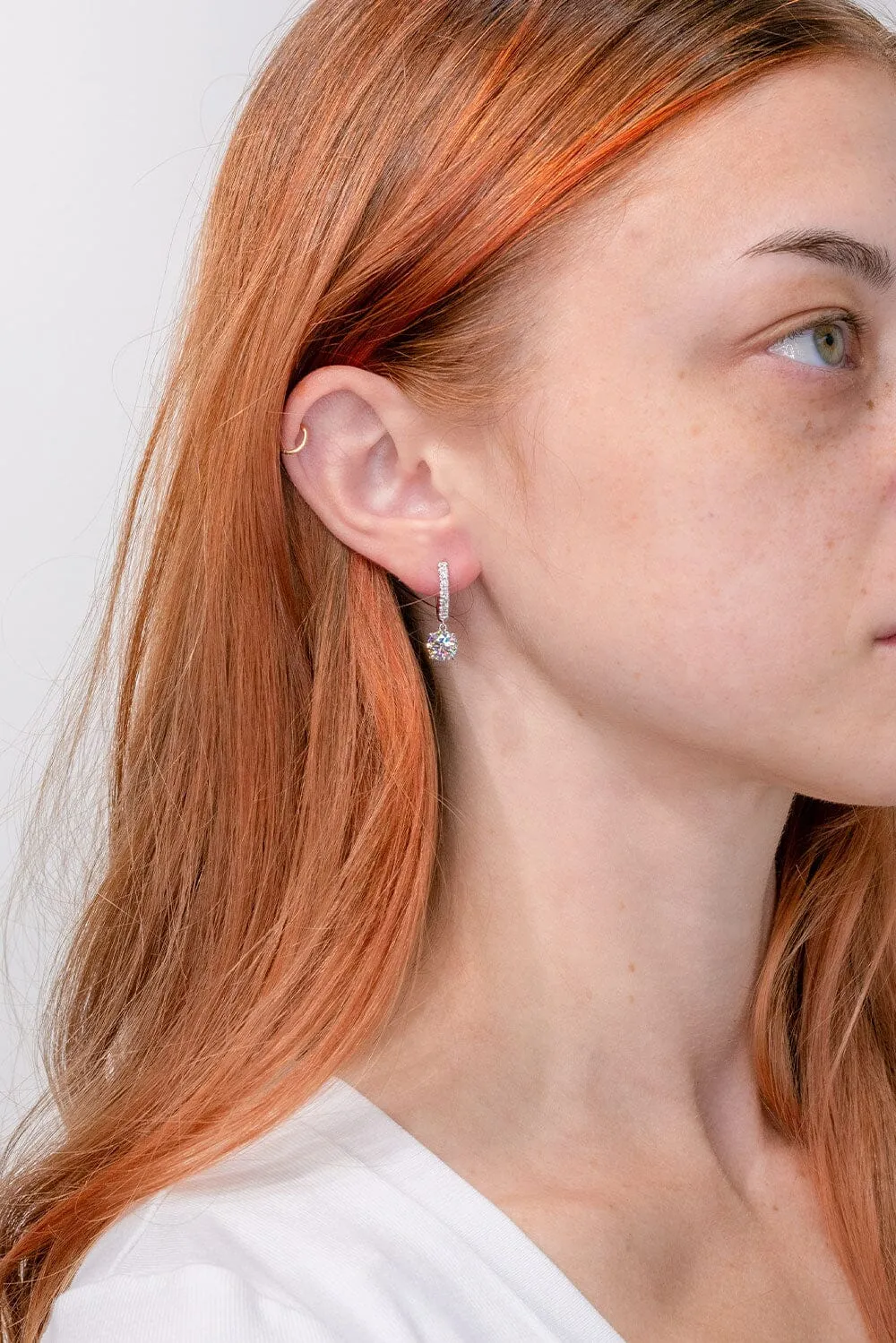 Round Drop Hoops