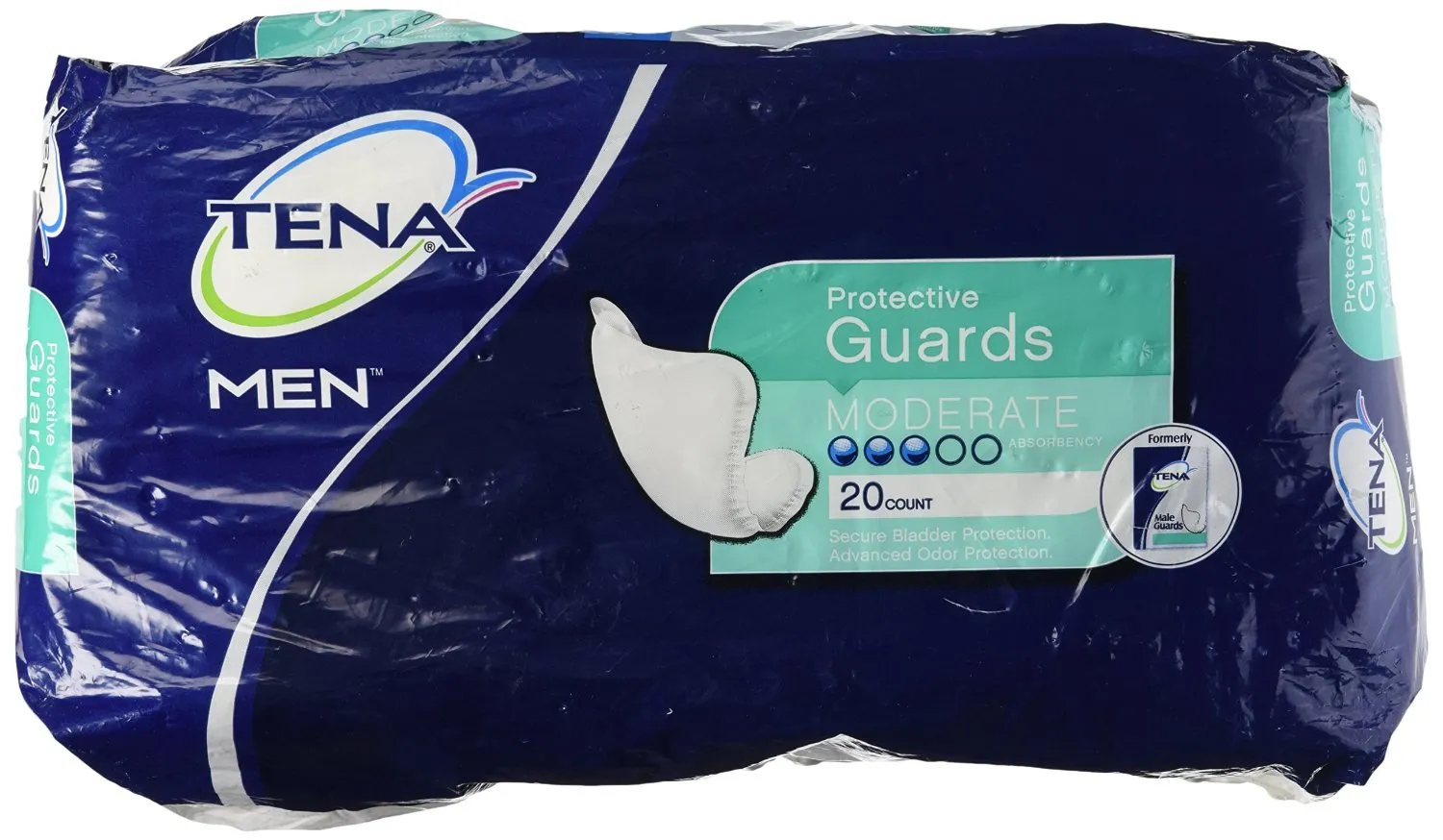 SCA Tena 50600 For Men Moderate/Light Pads 20/Pack