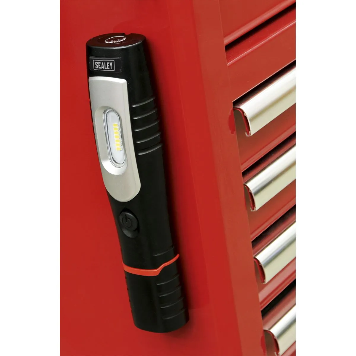 Sealey 360° Rechargeable Inspection Lamp 7 SMD   3W LED 350 Lumens