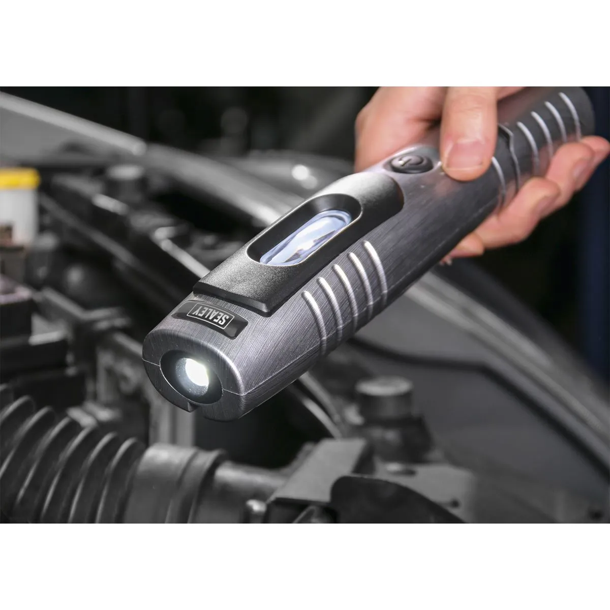 Sealey 360° Rechargeable Inspection Lamp 7 SMD   3W LED 350 Lumens