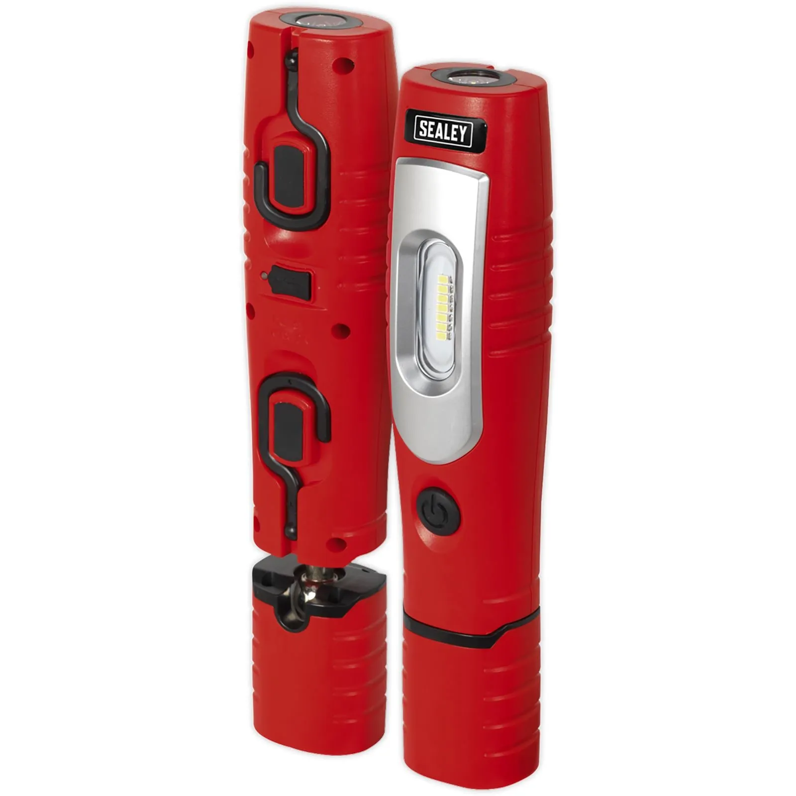 Sealey 360° Rechargeable Inspection Lamp 7 SMD   3W LED 350 Lumens