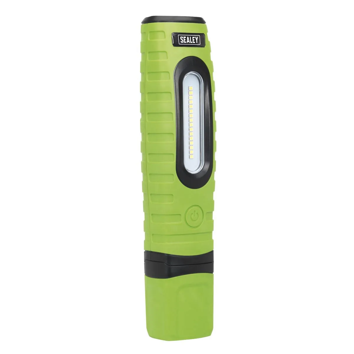 Sealey Rechargeable 360° Inspection Light 10W & 3W SMD LED Green 2 x Lithium-ion