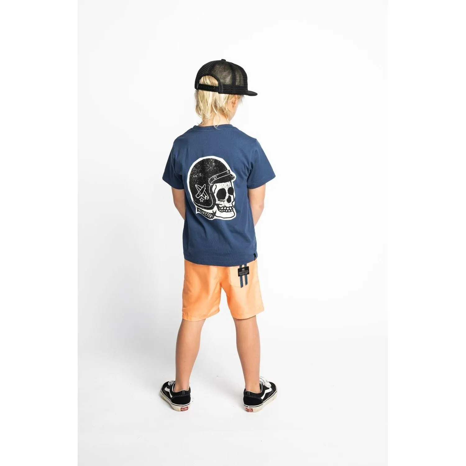 Skullcap Ss Tee - Dk Denim