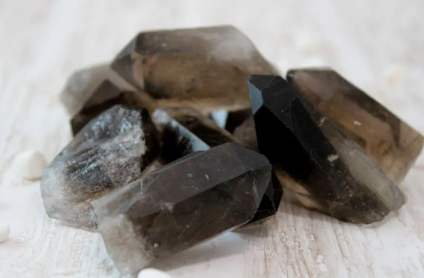 Smoky Quartz Points