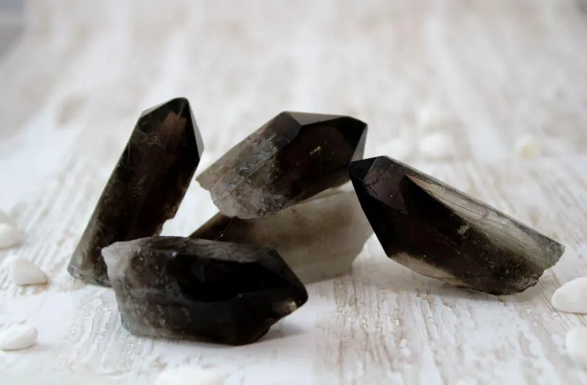 Smoky Quartz Points