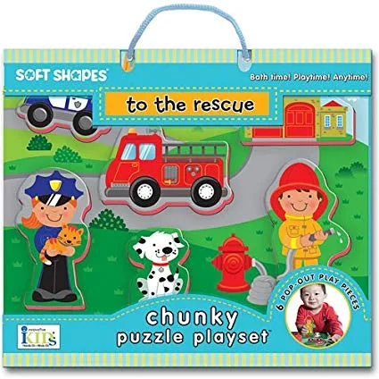 Soft Shapes Puzzle Playset