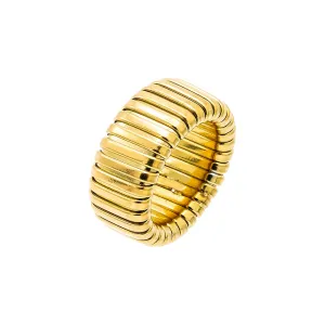 Solid Snake Stretch Band Ring