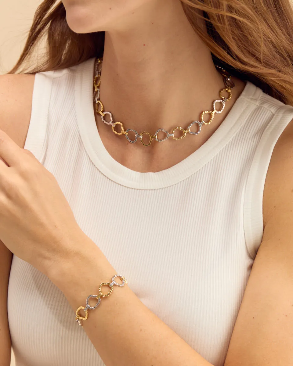 South of Broad Two-Toned Necklace