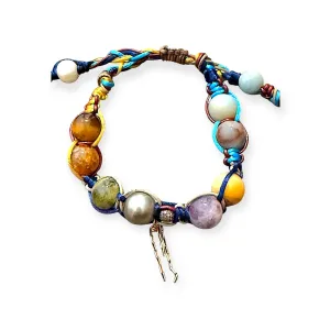 SPRING BLOSSOM DIAMOND ROCKER BRACELET