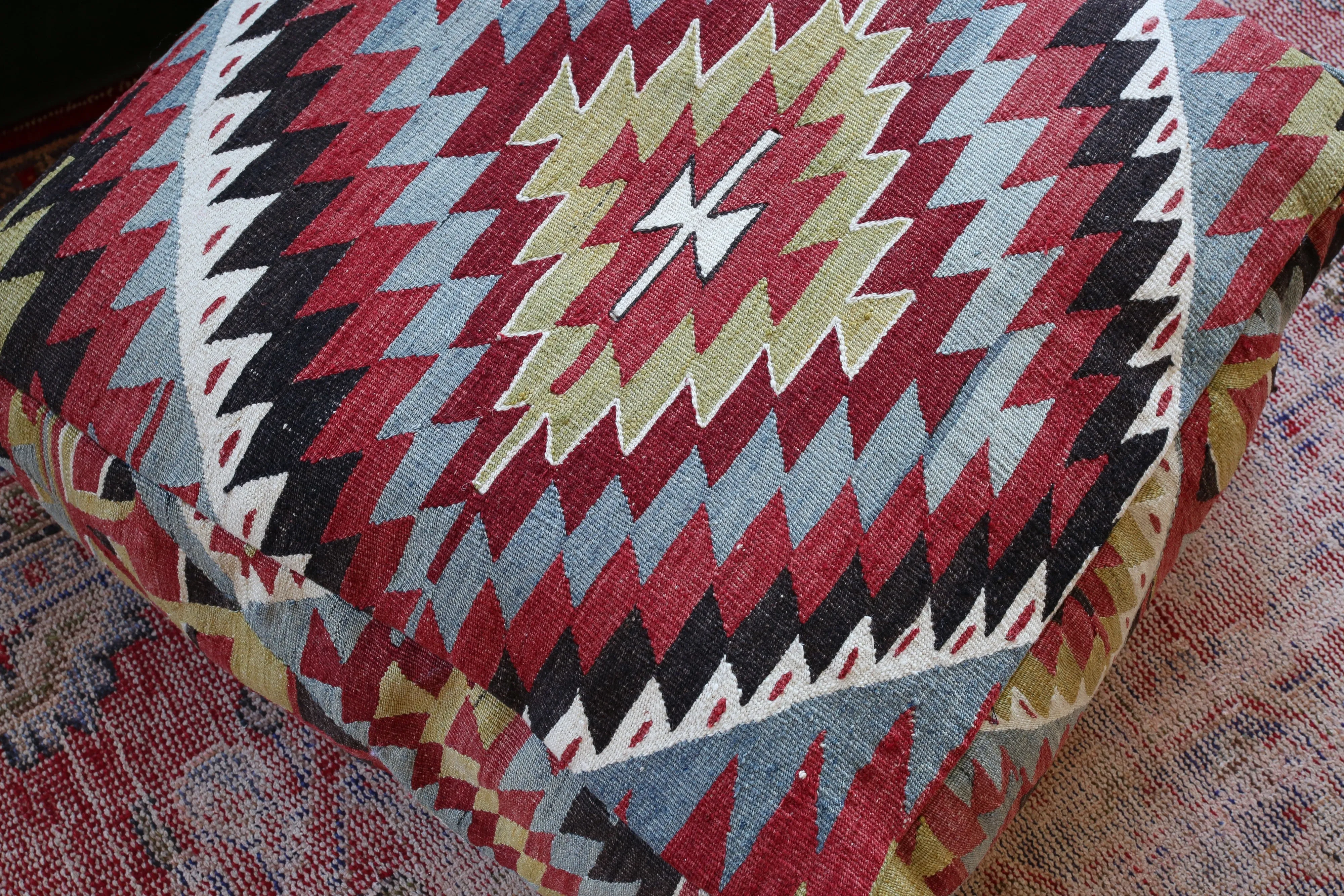 Square Kilim Floor Cushion