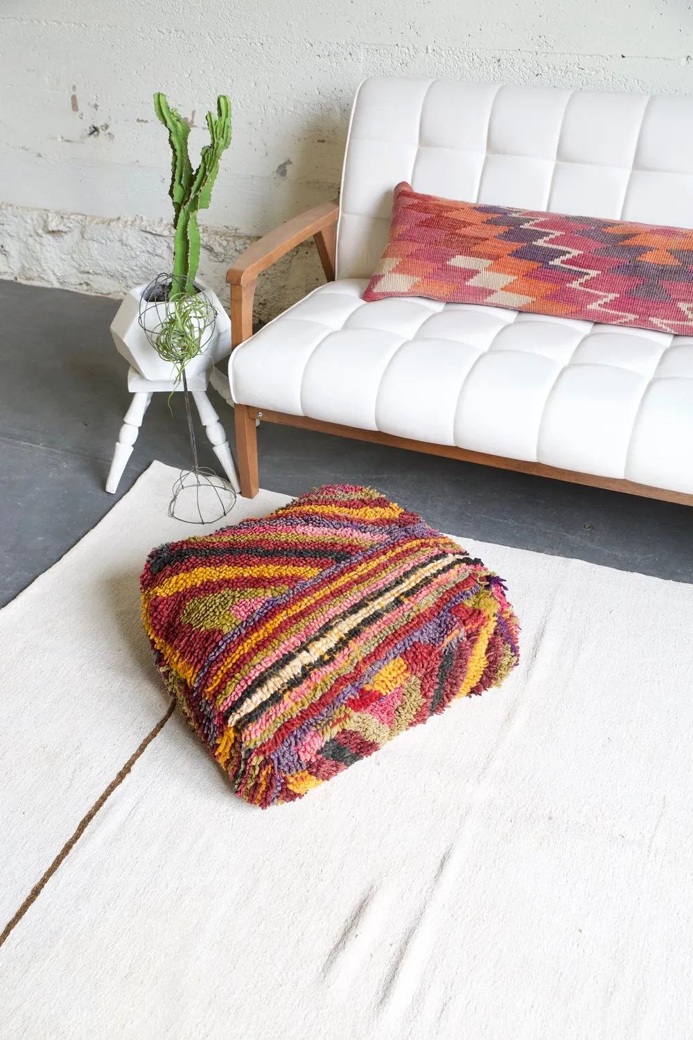 Square Kilim Floor Cushion