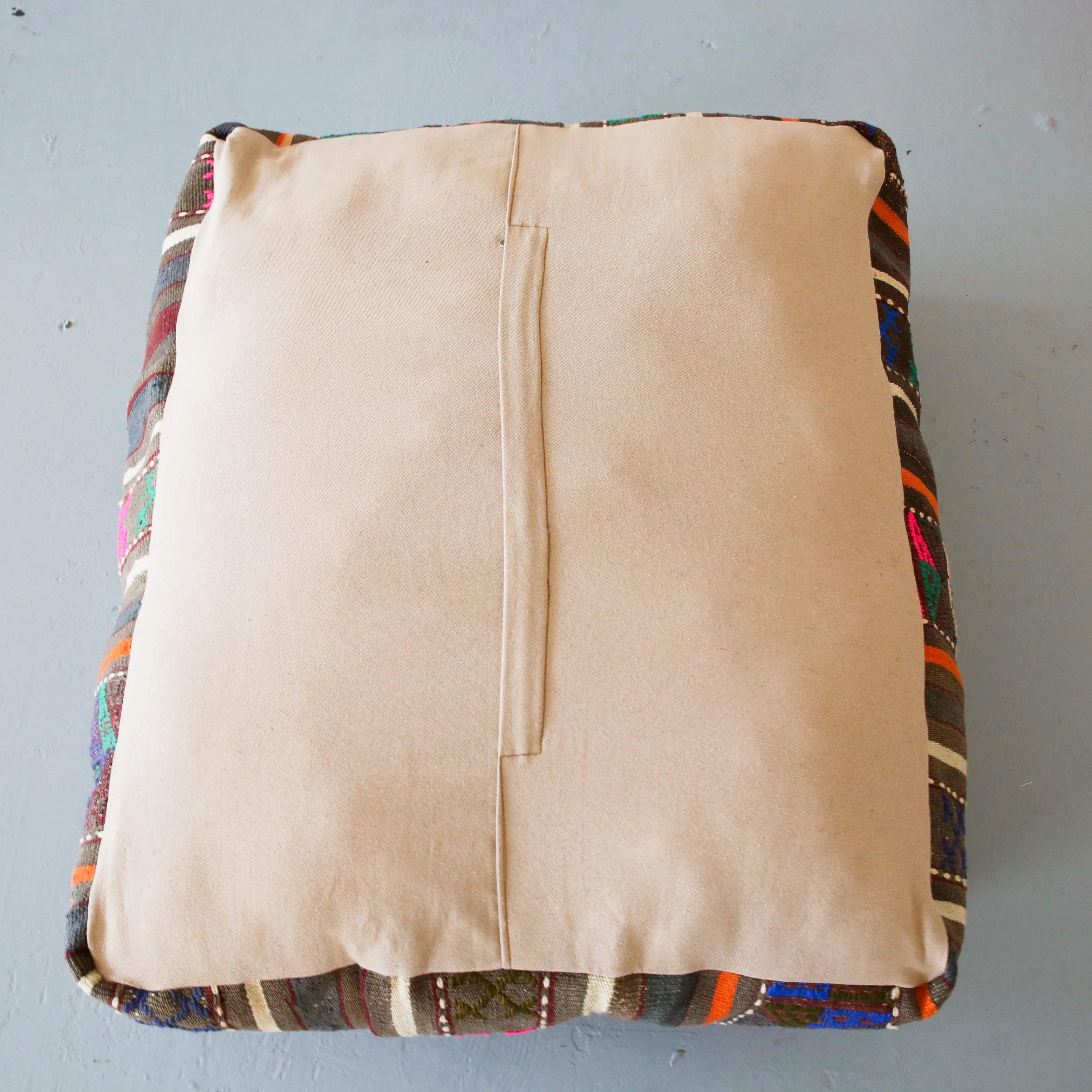 Square Kilim Floor Cushion
