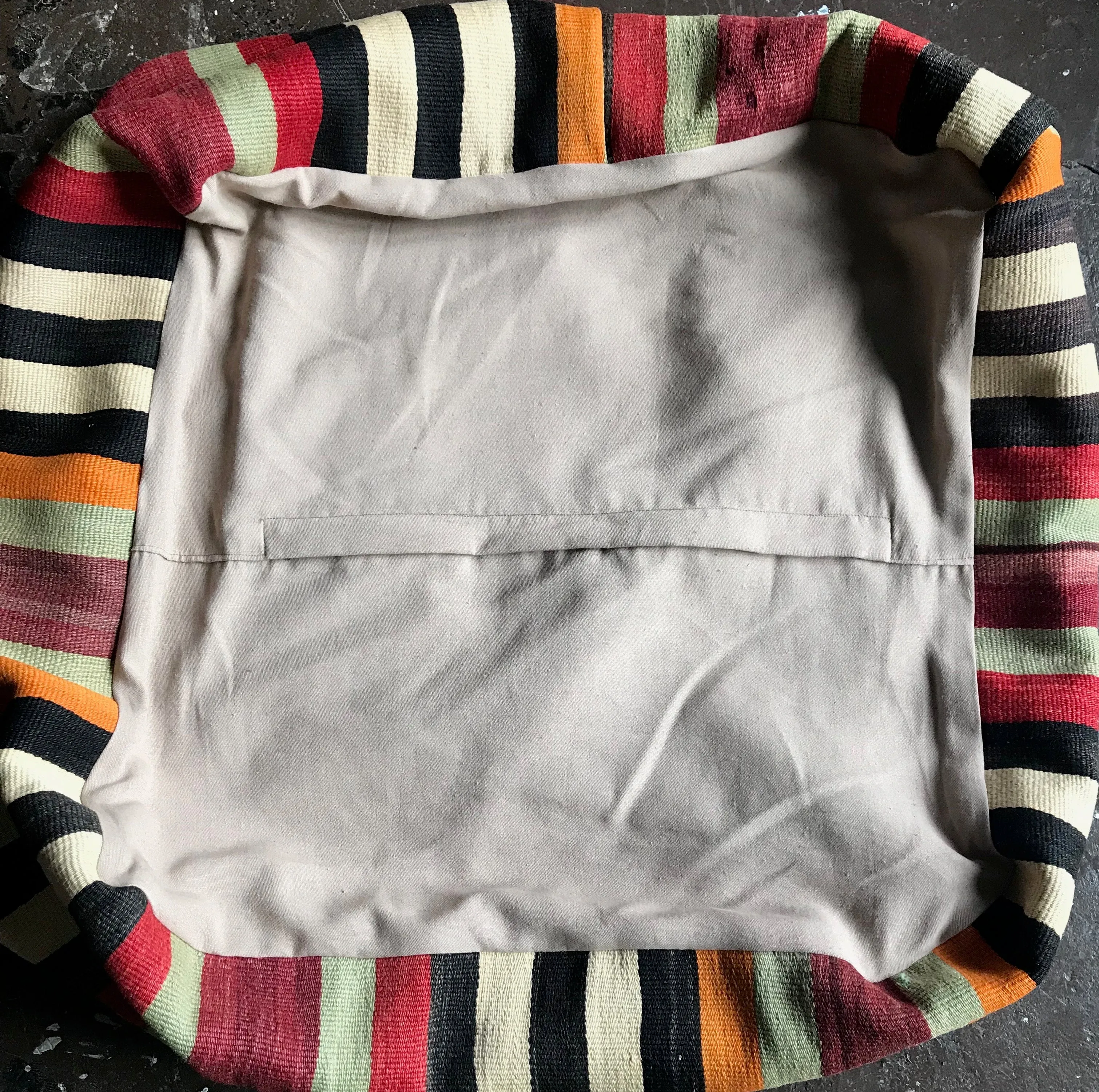 Square Kilim Floor Cushion