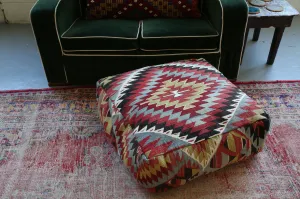 Square Kilim Floor Cushion