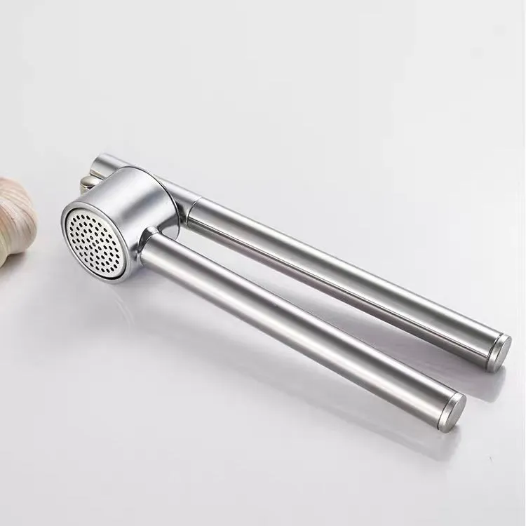 Stainless Steel Hand Squeeze Smart Innovative Garlic Crusher Tool