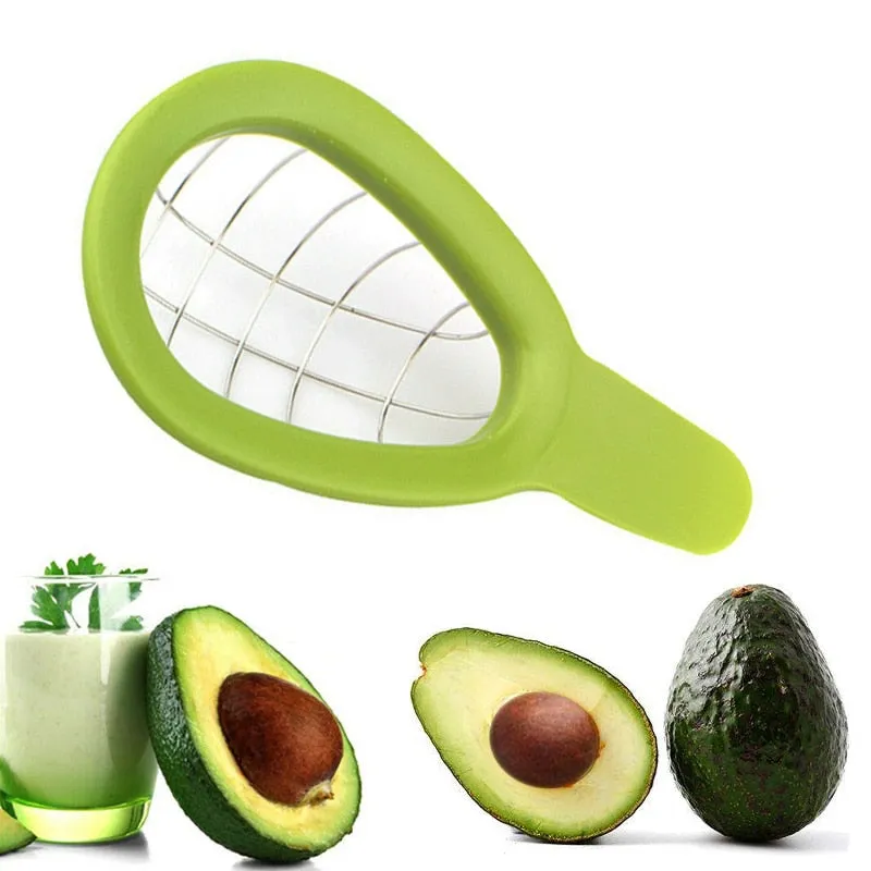 Stainless Steel Kitchen Avocado Dice Cubed Cutter