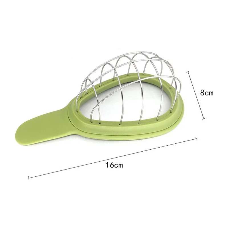 Stainless Steel Kitchen Avocado Dice Cubed Cutter