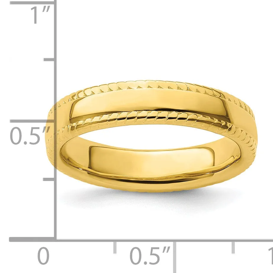 Sterling Silver Gold-Plated Ring