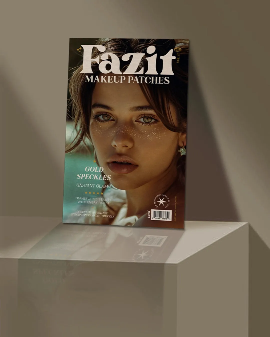 The Gold Stardust Speckles Makeup Patches by Fazit