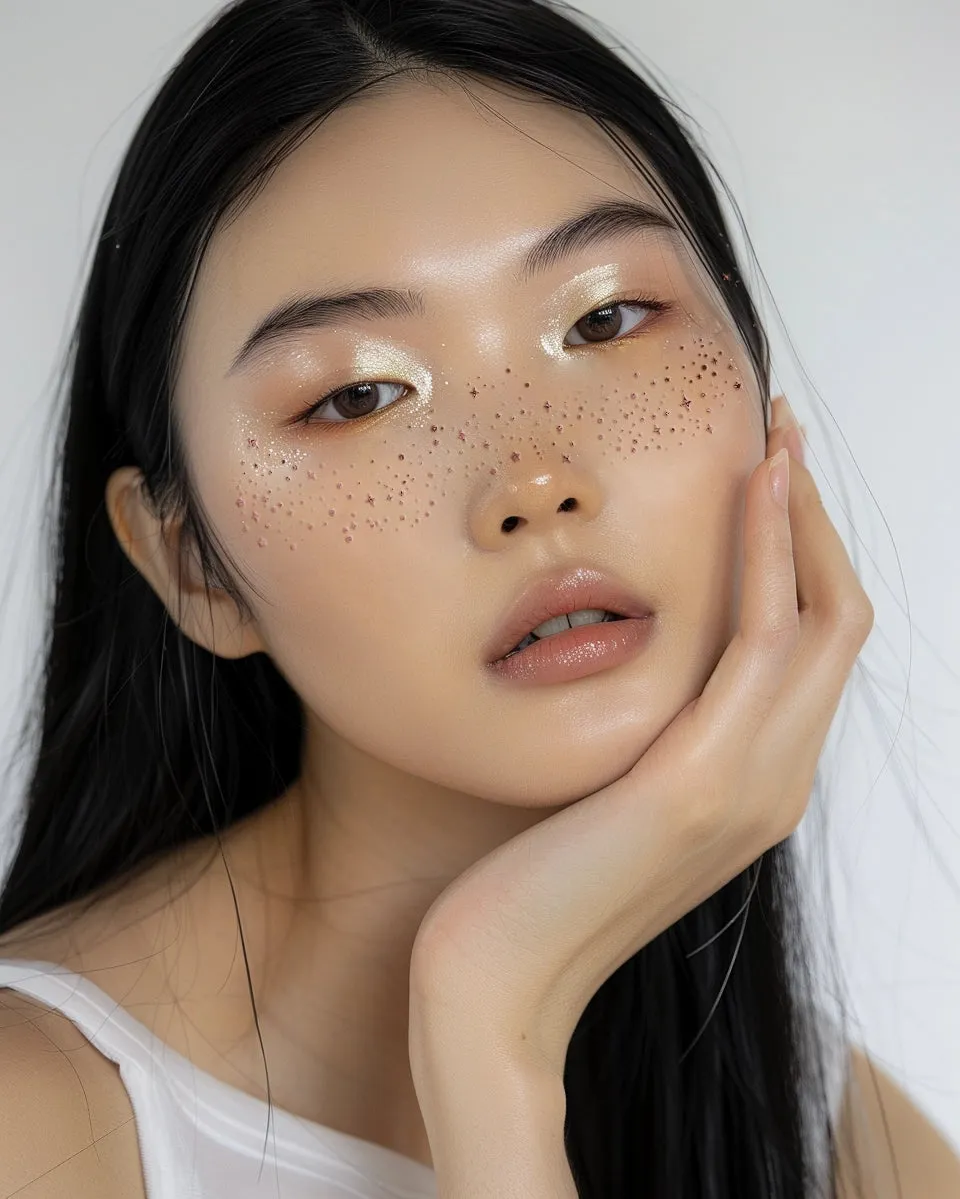 The Rose Gold Stardust Speckles Makeup Patches by Fazit