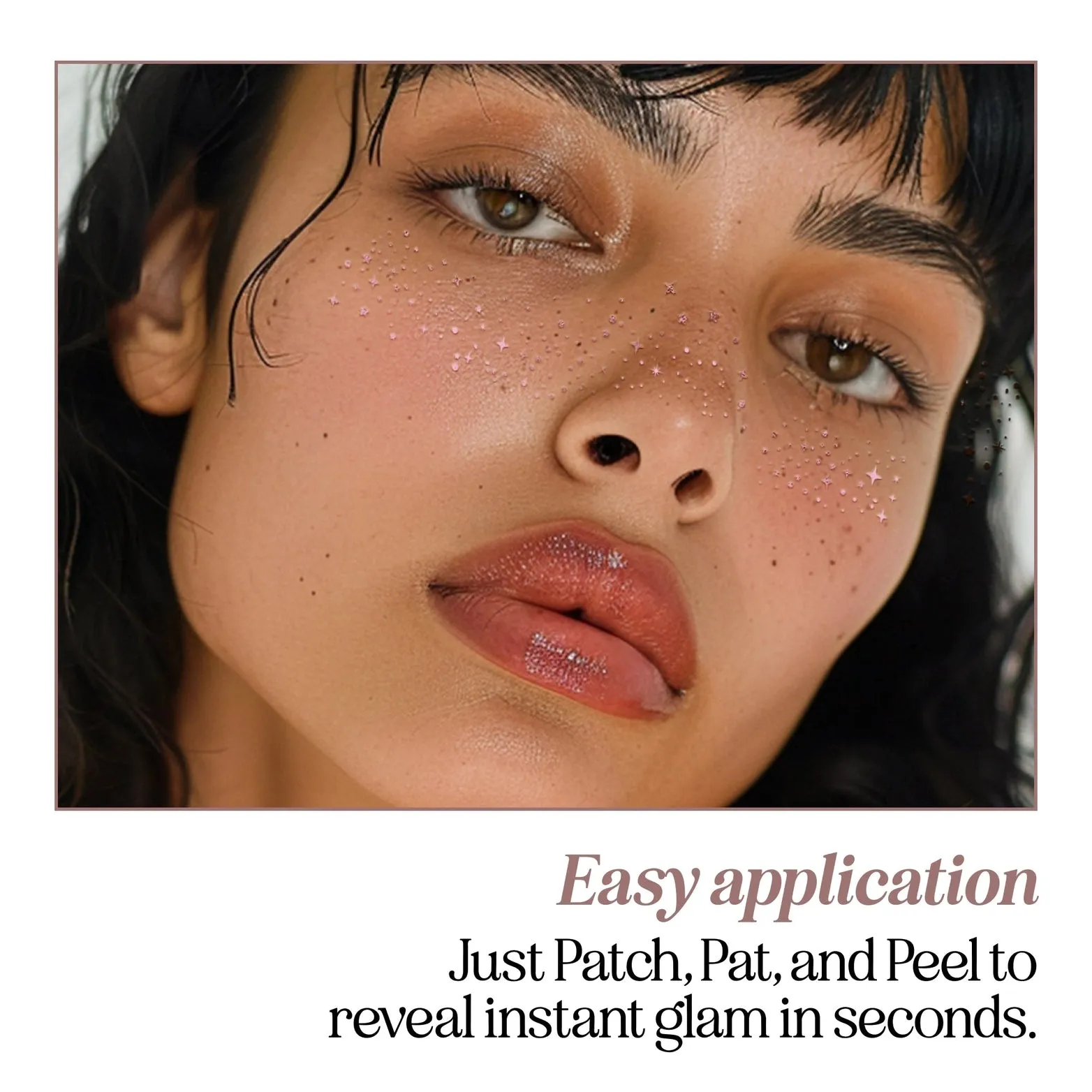 The Rose Gold Stardust Speckles Makeup Patches by Fazit