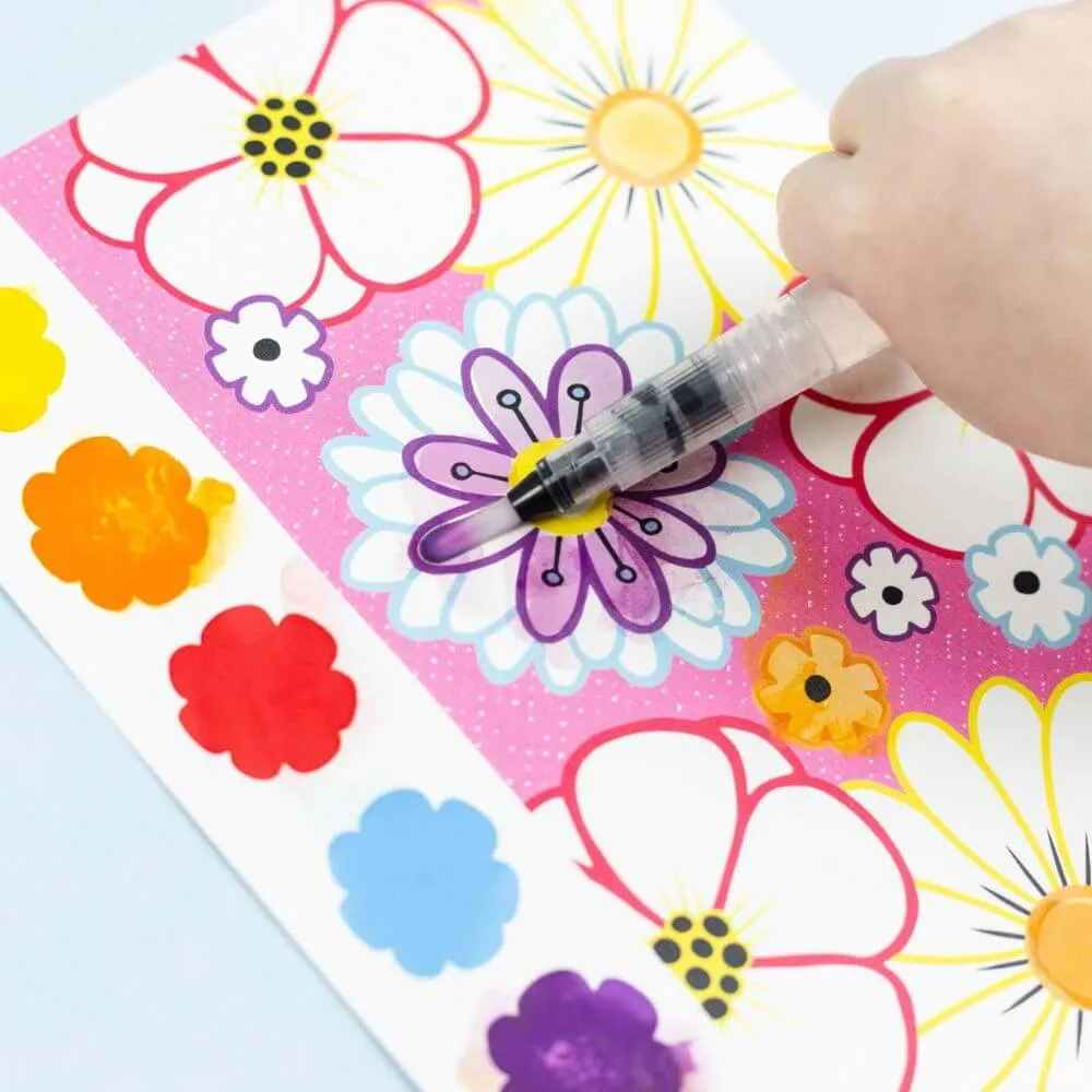 Tiger Tribe Paint-a-Picture Set, Butterflies & Flowers