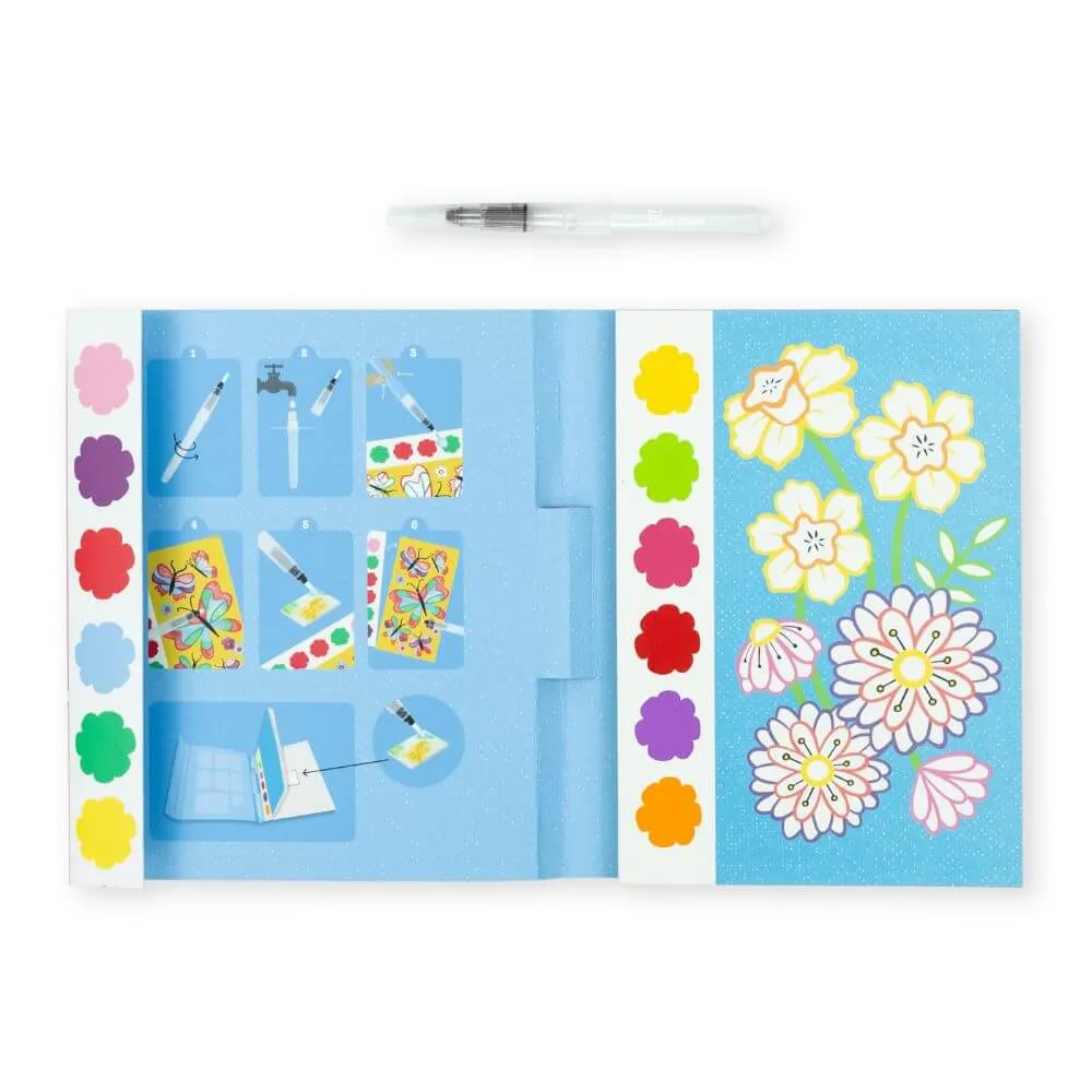 Tiger Tribe Paint-a-Picture Set, Butterflies & Flowers