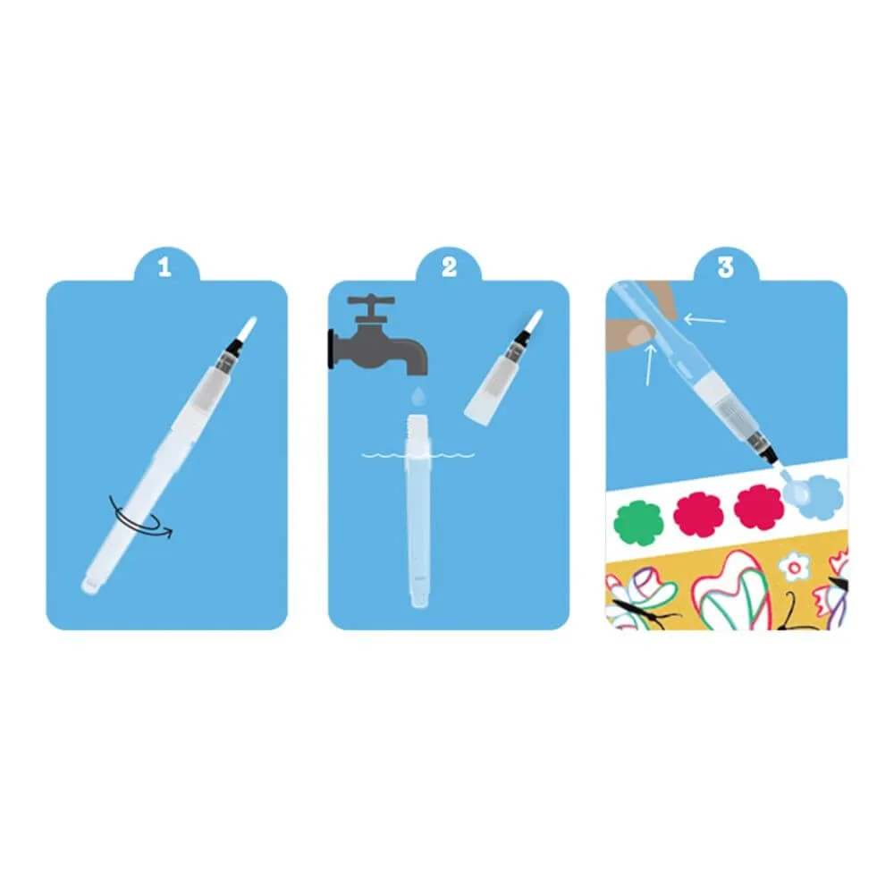 Tiger Tribe Paint-a-Picture Set, Butterflies & Flowers