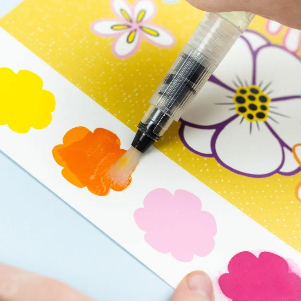 Tiger Tribe Paint-a-Picture Set, Butterflies & Flowers