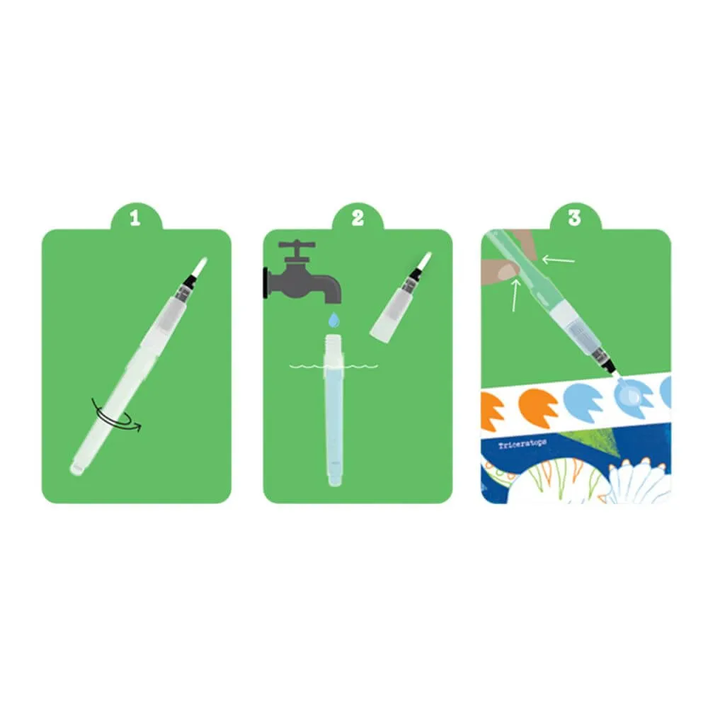 Tiger Tribe Paint-a-Picture Set, Dinosaurs