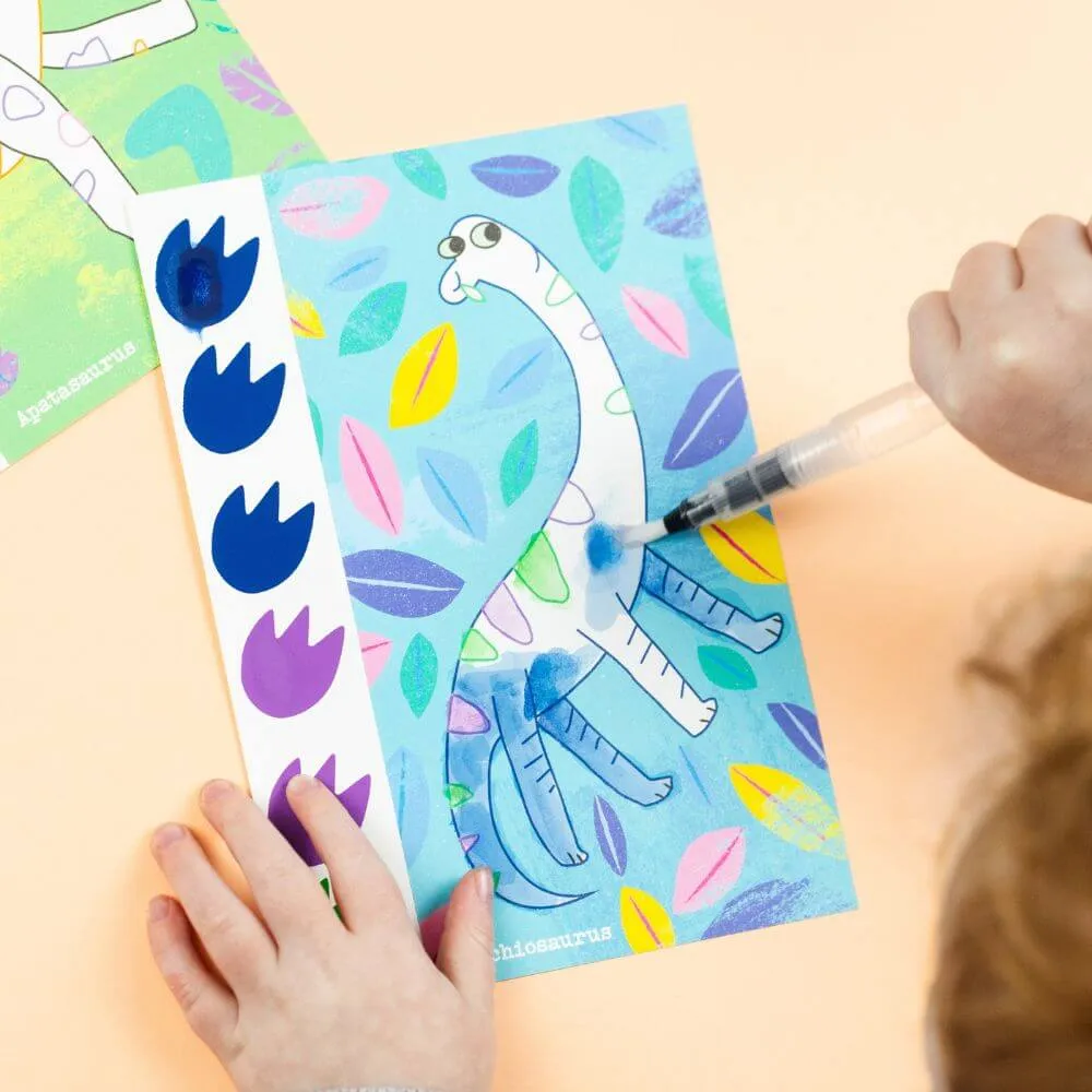 Tiger Tribe Paint-a-Picture Set, Dinosaurs