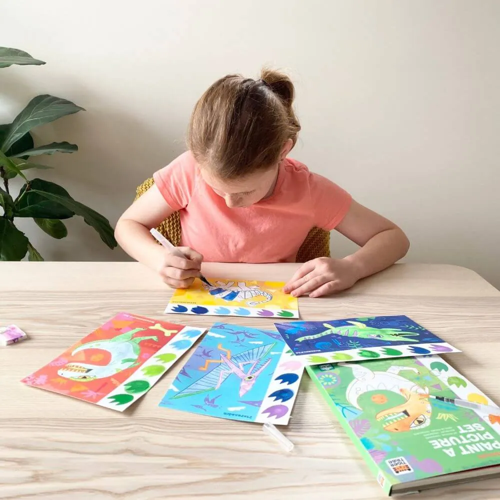 Tiger Tribe Paint-a-Picture Set, Dinosaurs