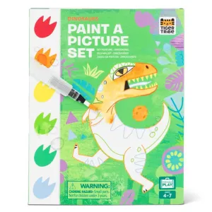 Tiger Tribe Paint-a-Picture Set, Dinosaurs