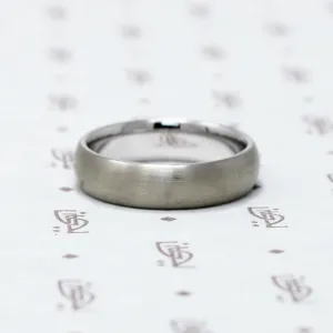 Timeless Half Round Comfort Fit Wedding Band