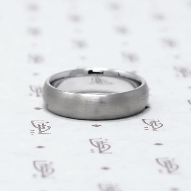 Timeless Half Round Comfort Fit Wedding Band