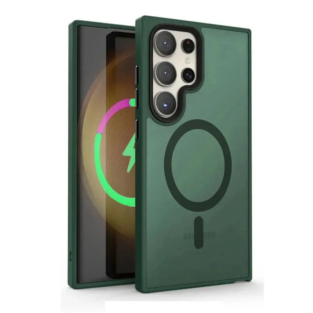 Translucent Magsafe Matte Case For Samsung Galaxy